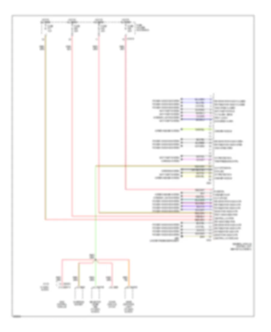 General Module Wiring Diagram Convertible 2 of 2 for BMW 325Ci 2006