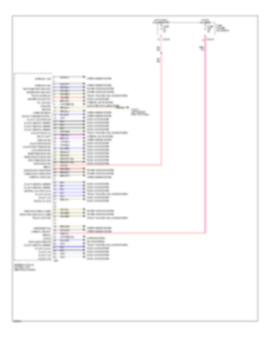 General Module Wiring Diagram Except Convertible 1 of 2 for BMW 325Ci 2006