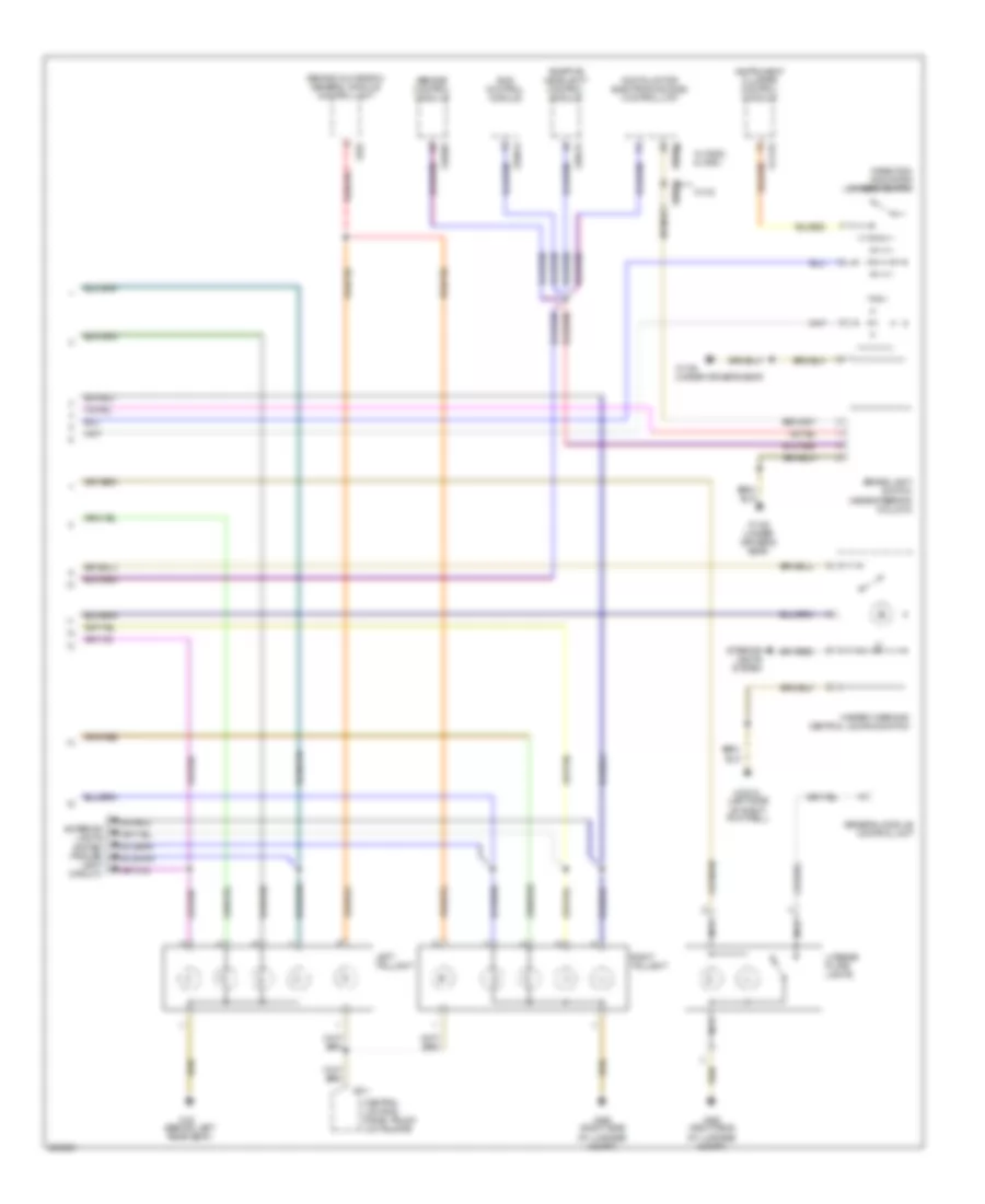 Exterior Lamps Wiring Diagram 2 of 2 for BMW 325Ci 2006