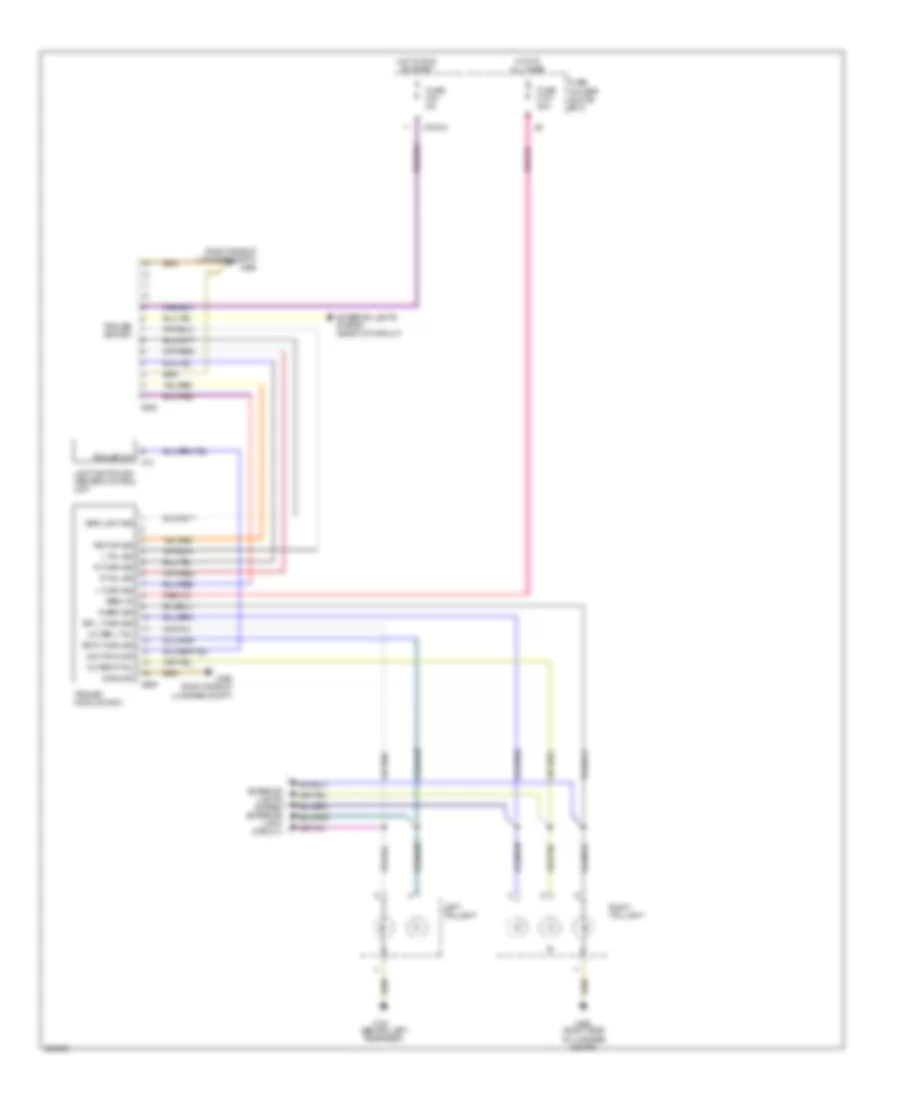 Trailer Light Wiring Diagram for BMW 325Ci 2006