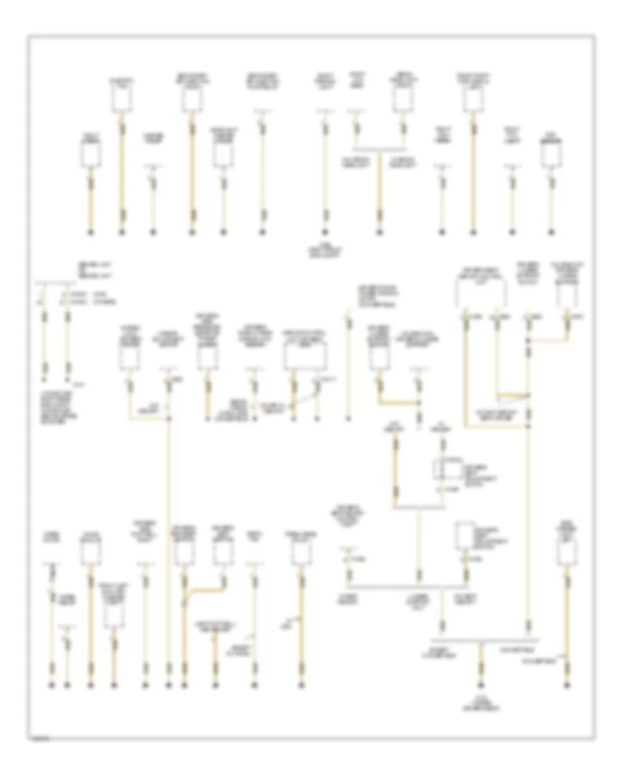 Ground Distribution Wiring Diagram (2 of 4) for BMW 325Ci 2006