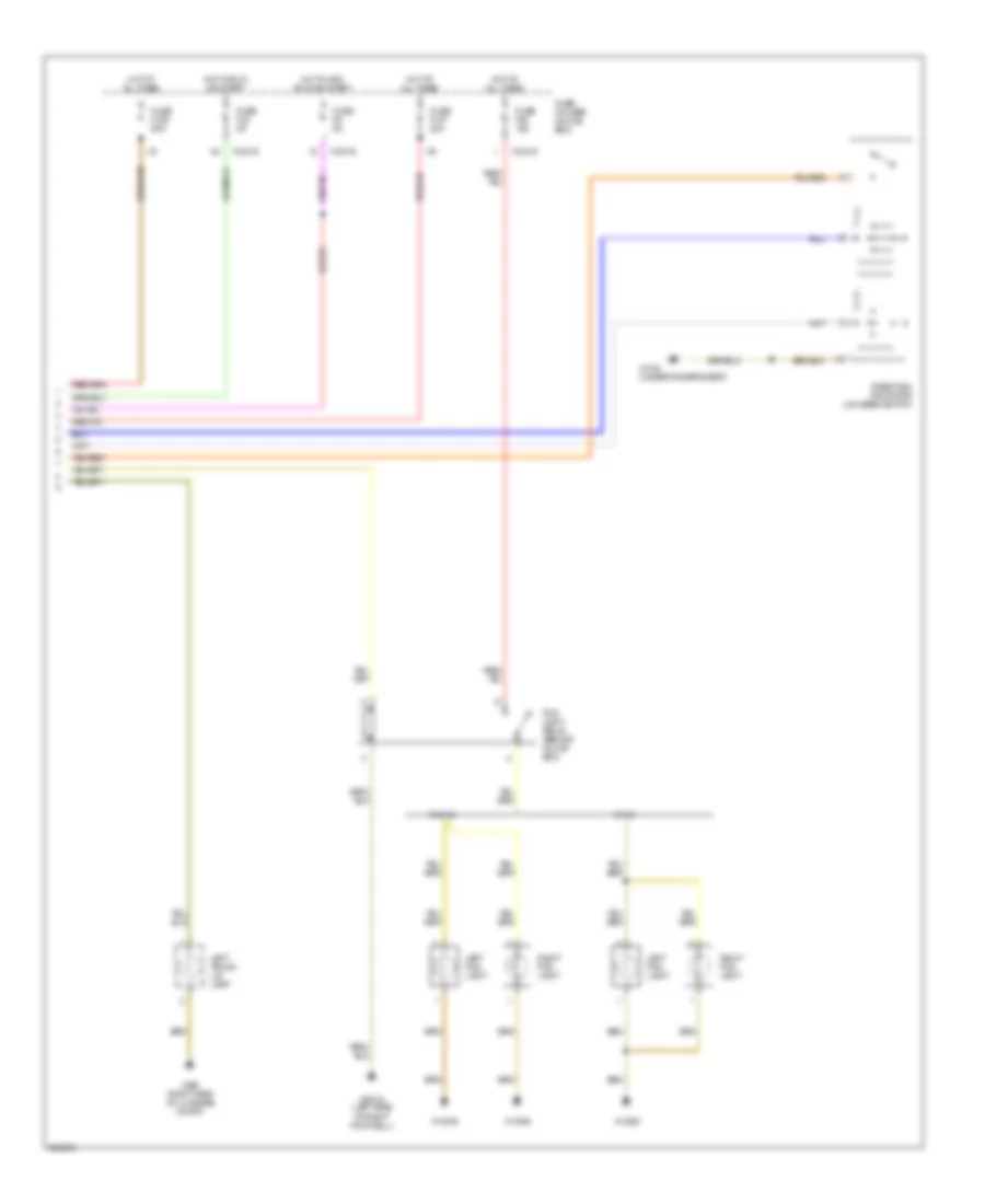 Adaptive Front Lighting Wiring Diagram 2 of 2 for BMW 325Ci 2006