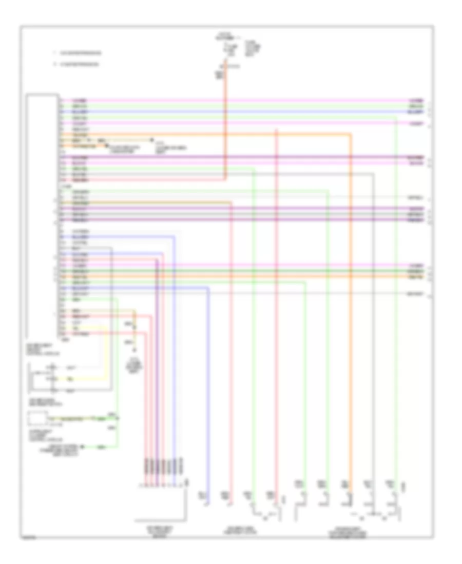 Driver s Memory Seat Wiring Diagram Convertible 1 of 2 for BMW 325Ci 2006