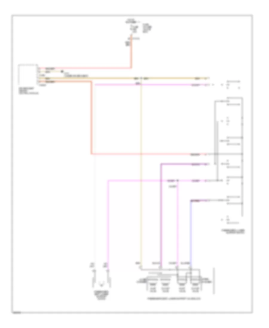 Lumbar Wiring Diagram 1 of 2 for BMW 325Ci 2006