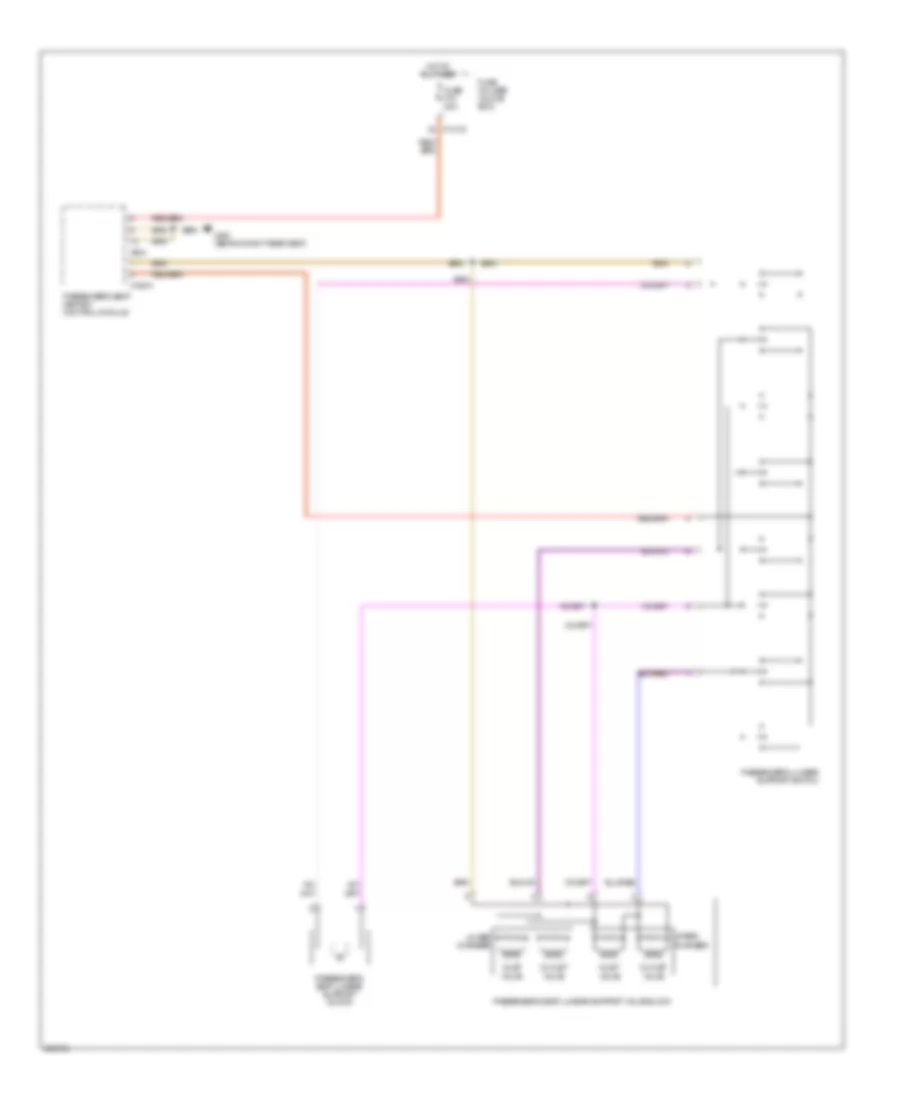 Lumbar Wiring Diagram (2 of 2) for BMW 325Ci 2006