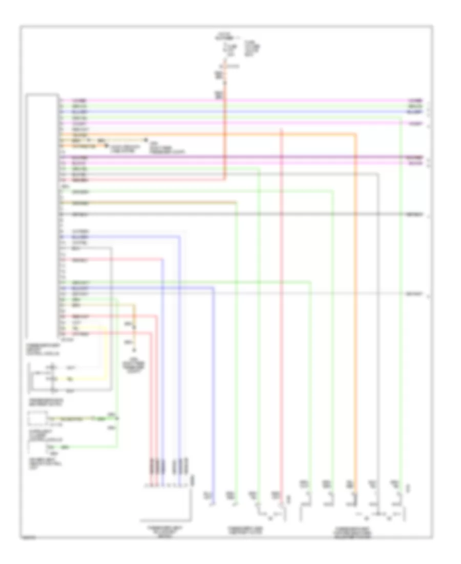 Passengers Memory Seat Wiring Diagram, Convertible (1 of 2) for BMW 325Ci 2006