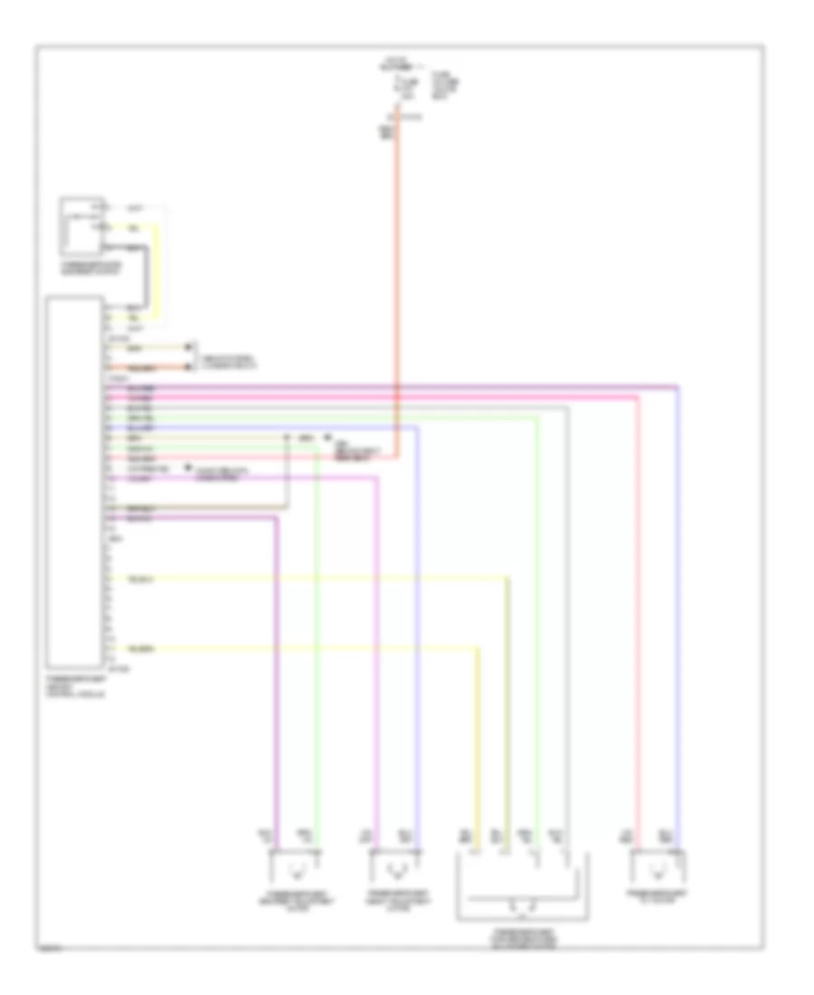 Passenger s Memory Seat Wiring Diagram Except Convertible for BMW 325Ci 2006