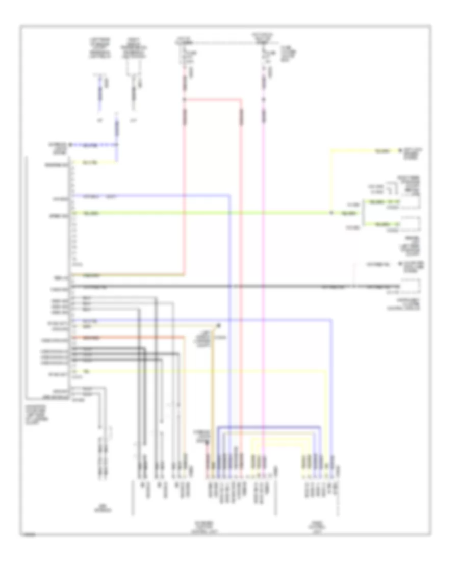 Navigation Wiring Diagram with Monitor for BMW 325Ci 2006