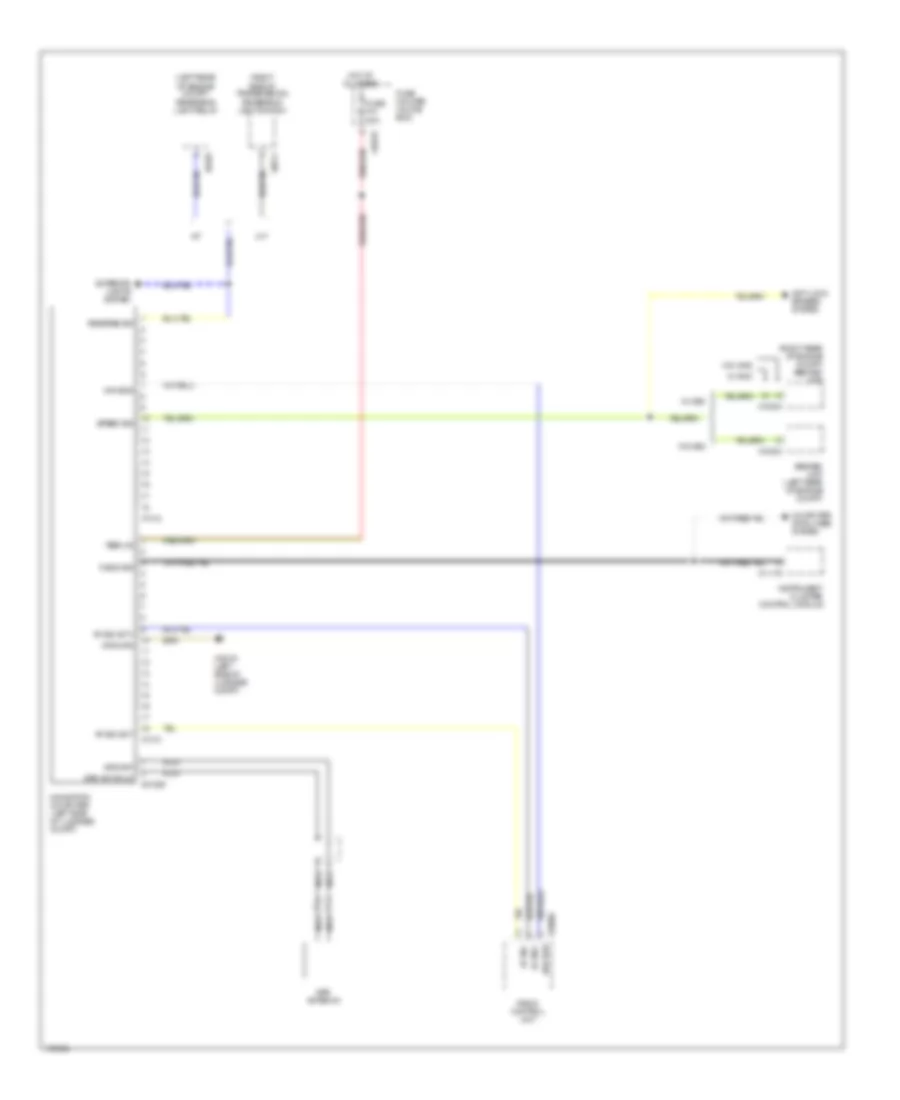 Navigation Wiring Diagram without Monitor for BMW 325Ci 2006