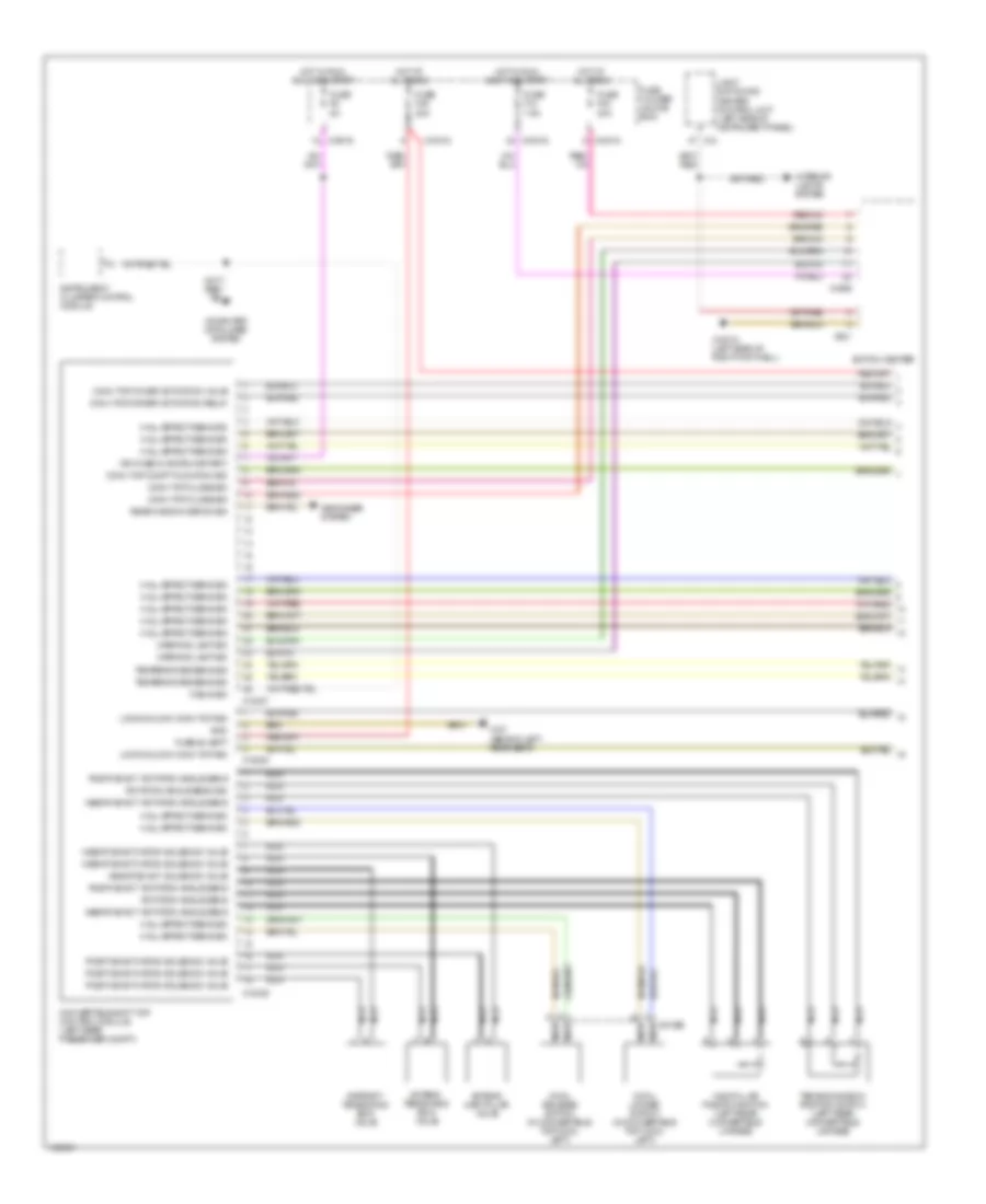 Convertible Top Wiring Diagram Automatic 1 of 2 for BMW 325Ci 2006