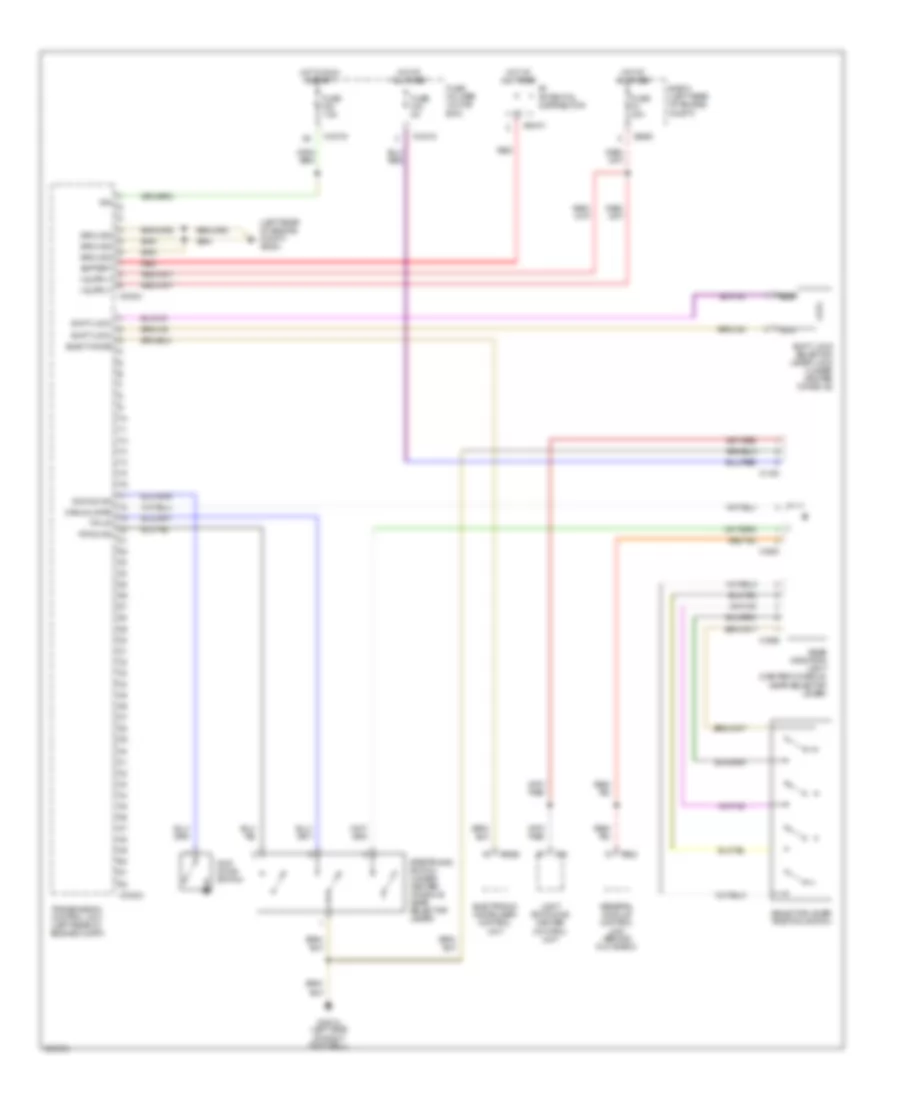 Transmission Wiring Diagram, GS8.60.4 (1 of 2) for BMW 325Ci 2006