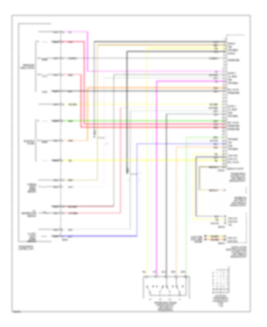 Transmission Wiring Diagram, GS8.60.4 (2 of 2) for BMW 325Ci 2006