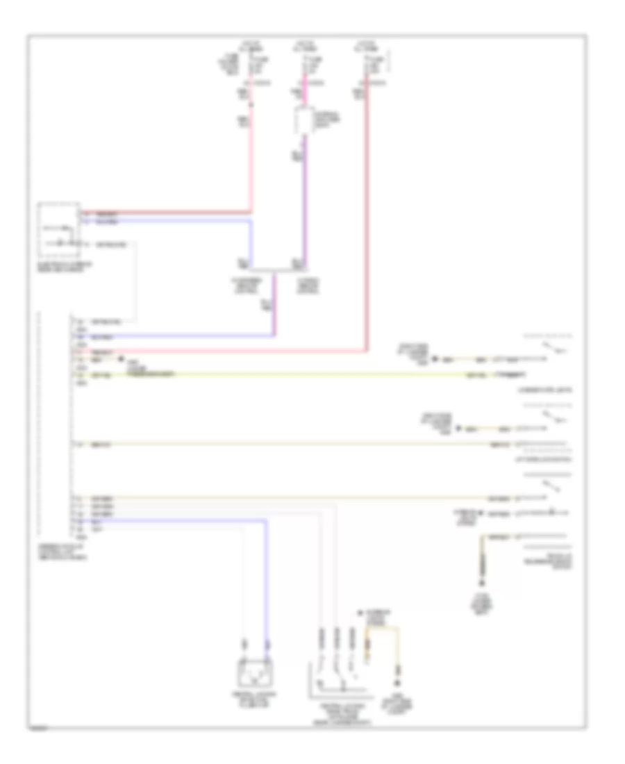 Trunk Tailgate Fuel Door Wiring Diagram for BMW 325Ci 2006