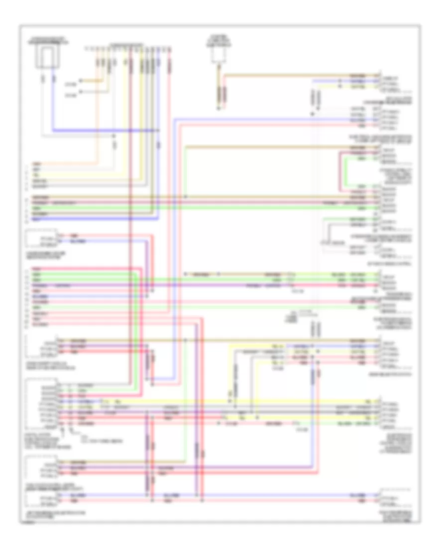 Computer Data Lines Wiring Diagram 3 of 3 for BMW 320i 2013