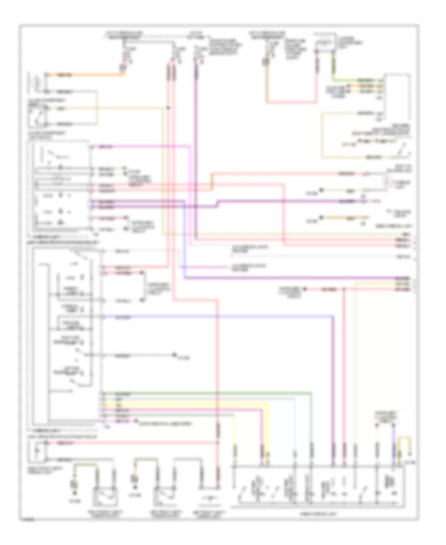 Courtesy Lamps Wiring Diagram 1 of 2 for BMW 320i 2013