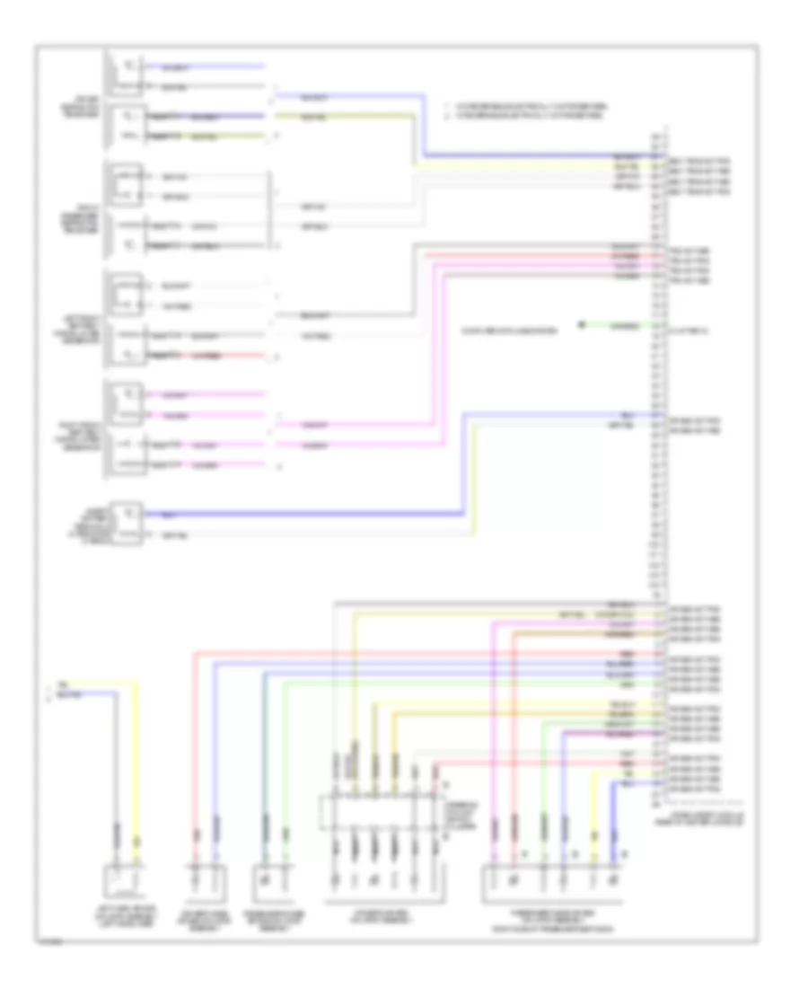 Supplemental Restraints Wiring Diagram 3 of 3 for BMW 320i 2013