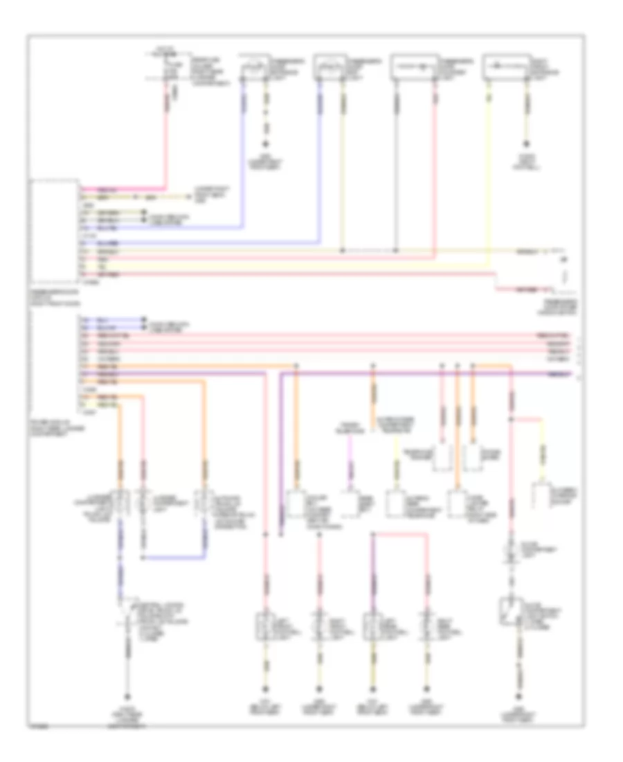 Courtesy Lamps Wiring Diagram 1 of 3 for BMW 745i 2002