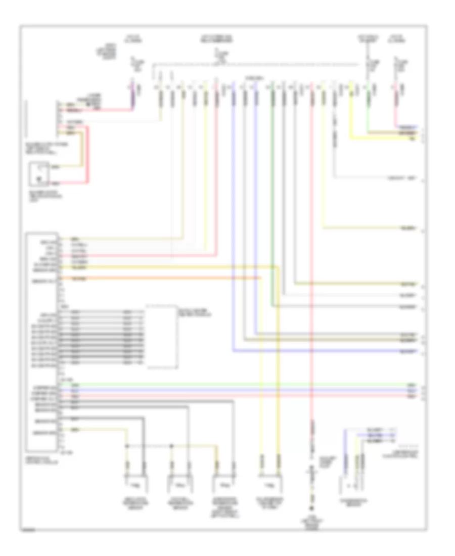 Automatic A C Wiring Diagram 1 of 2 for BMW 325i 2006