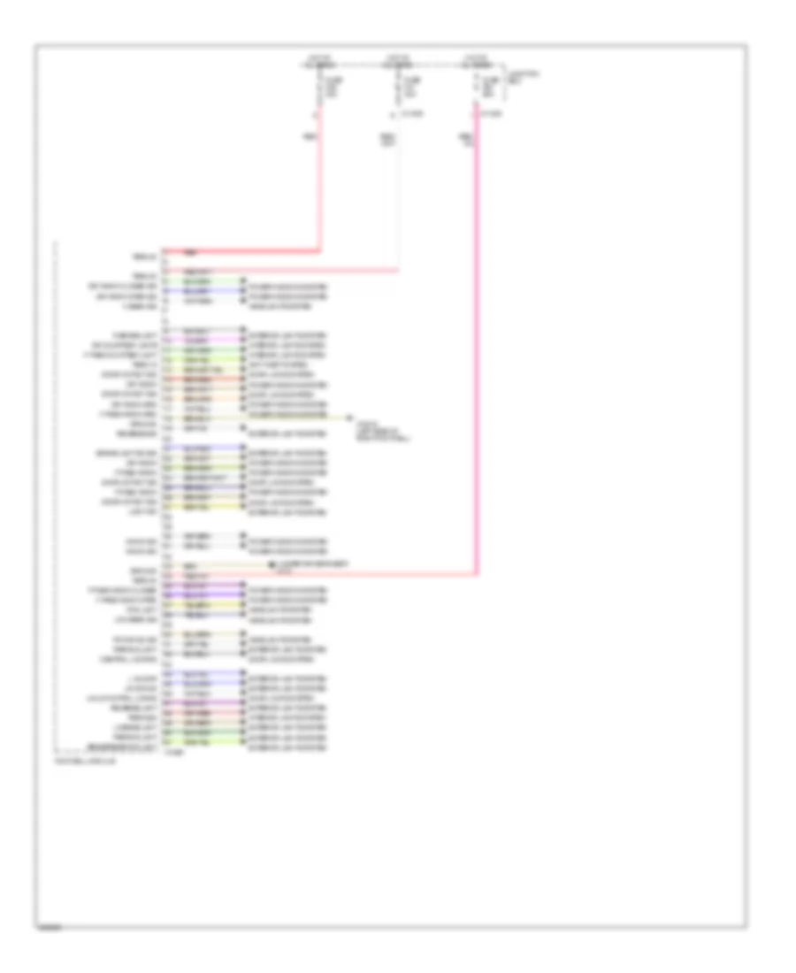 Body Control Modules Wiring Diagram (2 of 2) for BMW 325i 2006