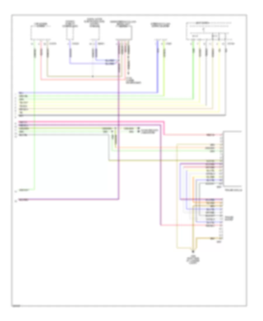 Exterior Lamps Wiring Diagram (3 of 3) for BMW 325i 2006