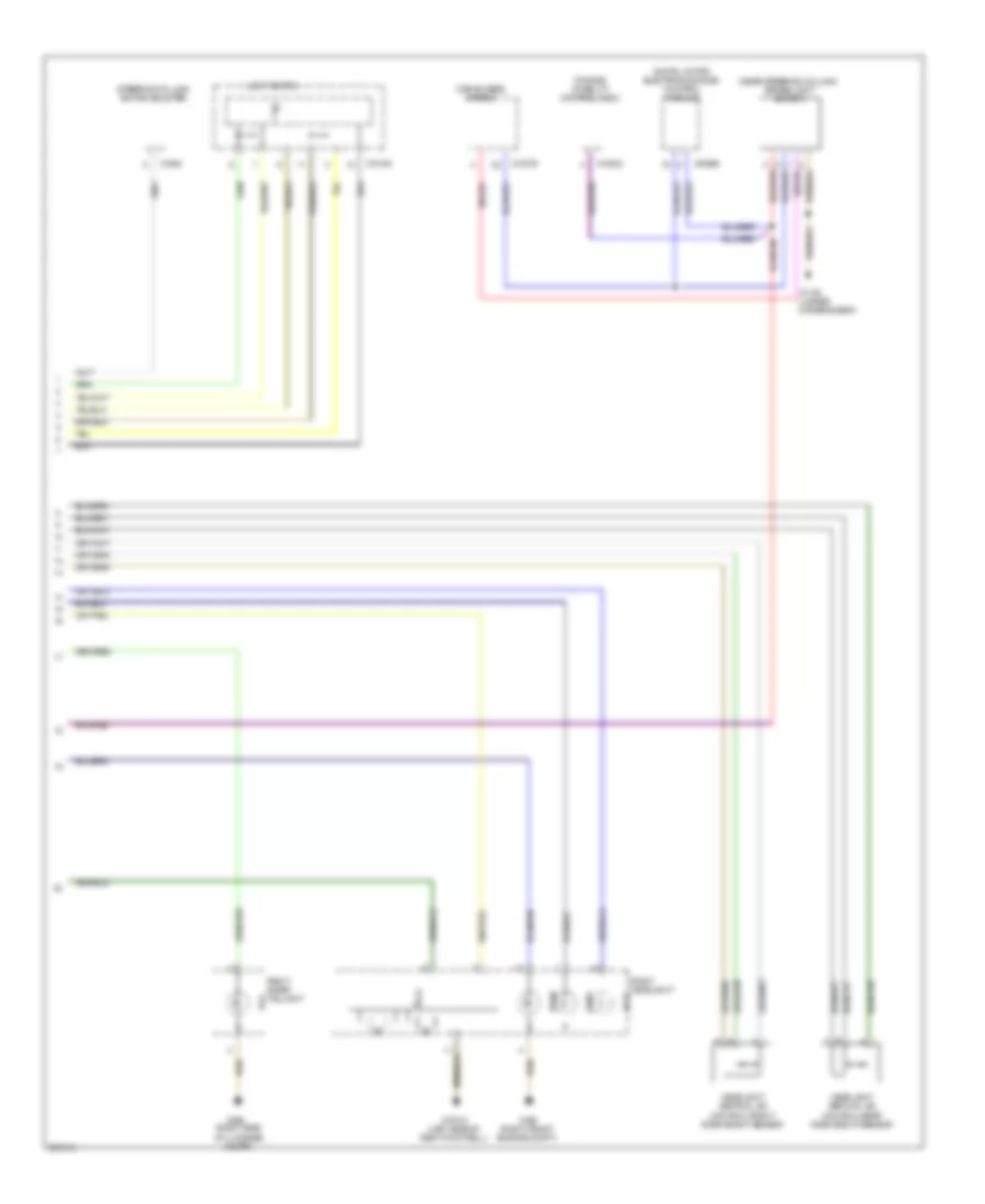 Adaptive Front Lighting Wiring Diagram (2 of 2) for BMW 325i 2006