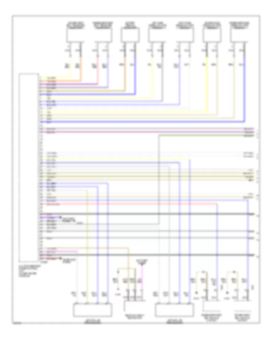 Supplemental Restraints Wiring Diagram 1 of 2 for BMW 325i 2006