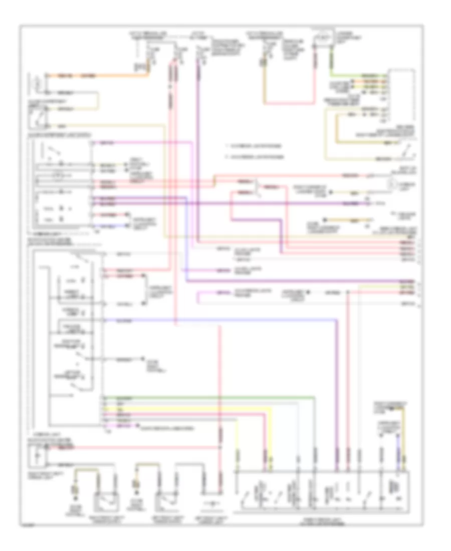 Courtesy Lamps Wiring Diagram Sedan 1 of 2 for BMW 328d xDrive 2014