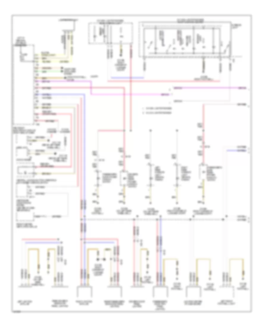 Instrument Illumination Wiring Diagram (1 of 2) for BMW 328d xDrive 2014