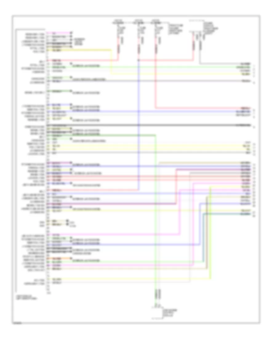 Adaptive Front Lighting Wiring Diagram 1 of 3 for BMW 745Li 2002