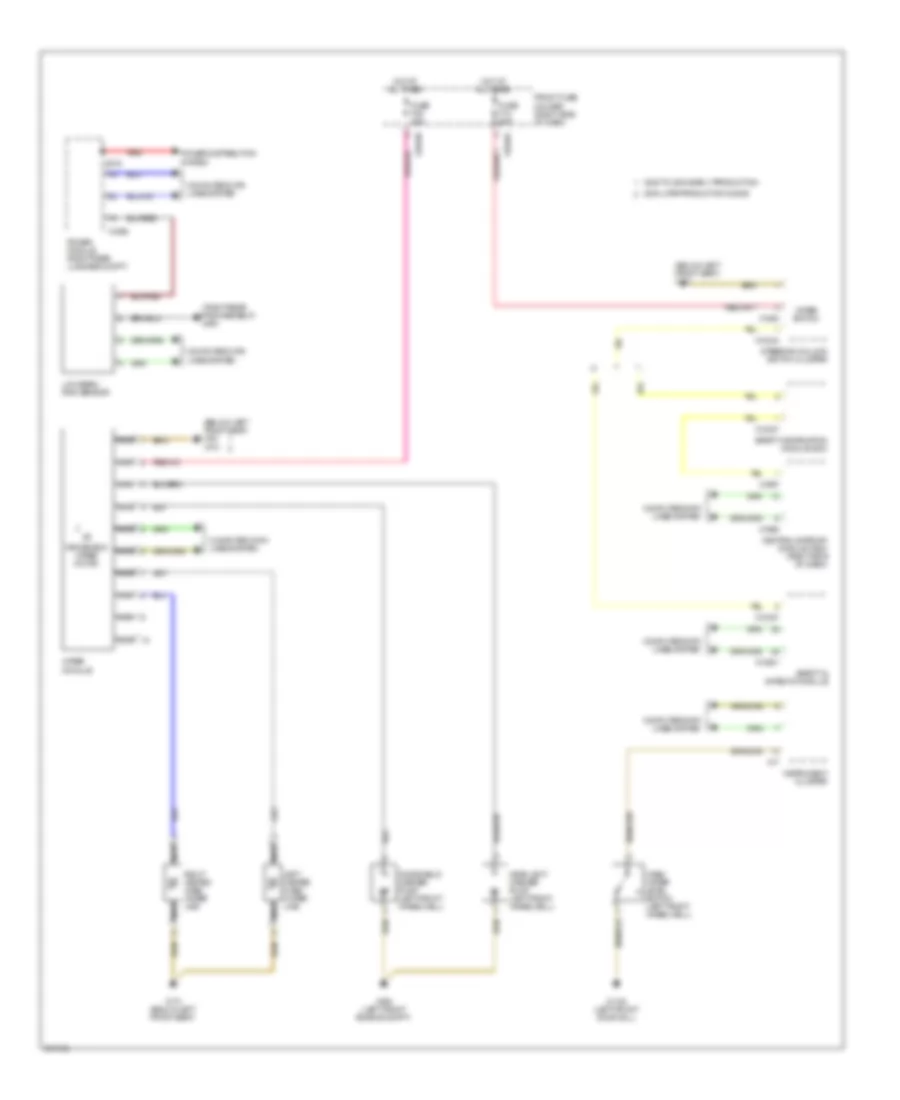 WiperWasher Wiring Diagram for BMW 745Li 2002