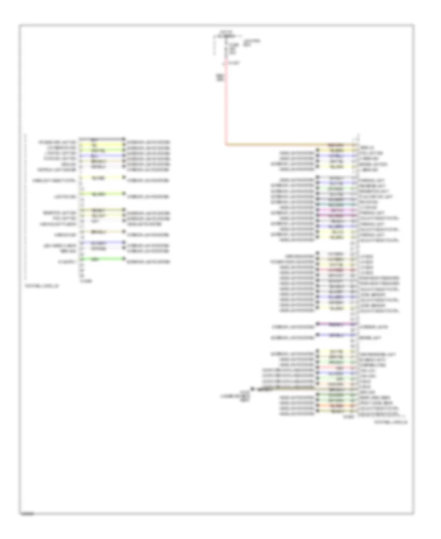 Body Control Modules Wiring Diagram 1 of 2 for BMW 325xi 2006