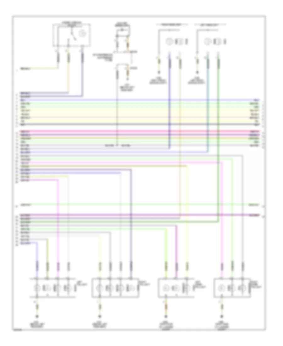 Exterior Lamps Wiring Diagram 2 of 3 for BMW 325xi 2006