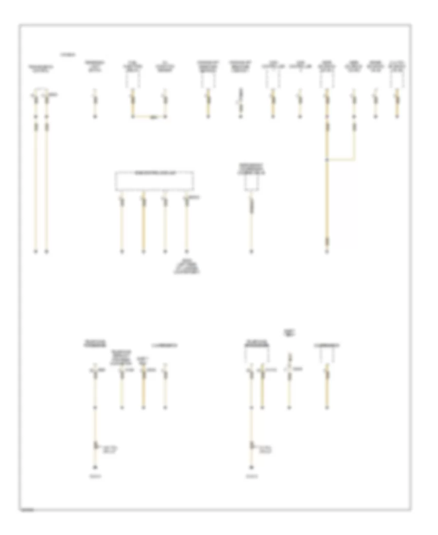 Ground Distribution Wiring Diagram 4 of 4 for BMW 325xi 2006