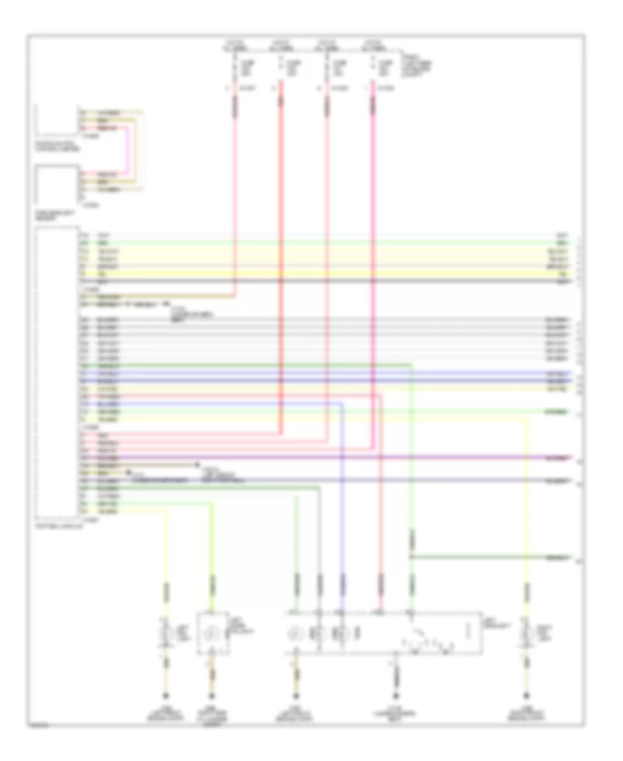 Adaptive Front Lighting Wiring Diagram 1 of 2 for BMW 325xi 2006