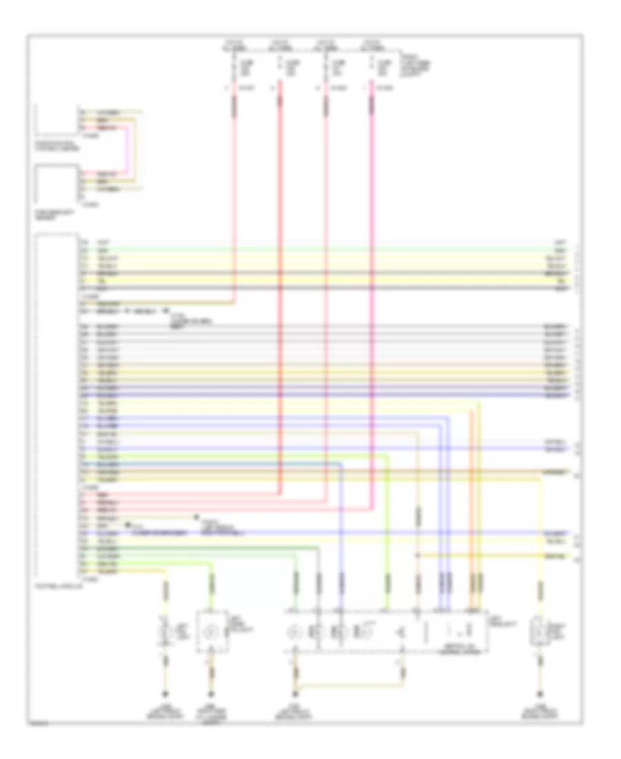 Headlamps Wiring Diagram with Xenon Lamps 1 of 2 for BMW 325xi 2006