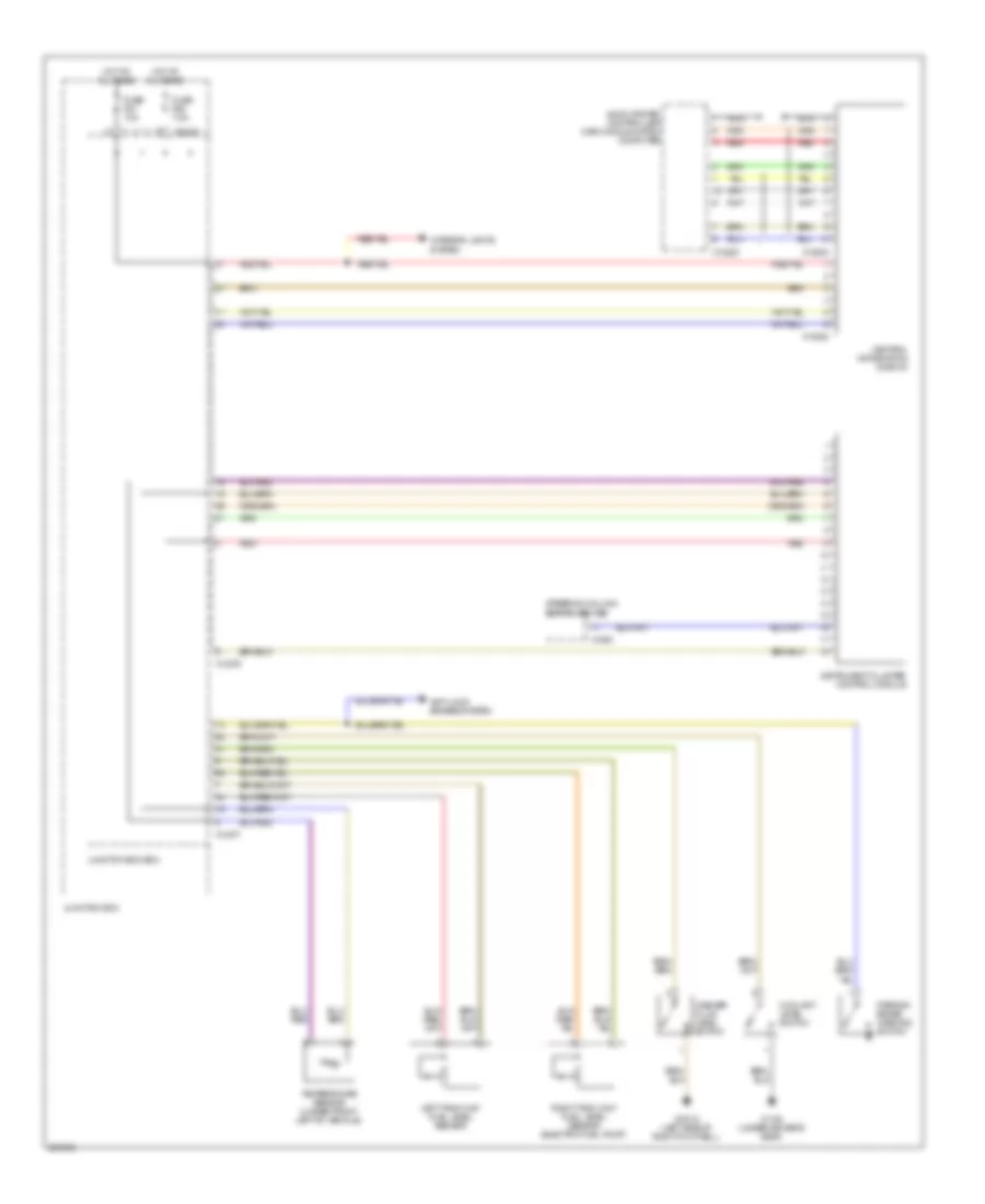 Instrument Cluster Wiring Diagram for BMW 325xi 2006