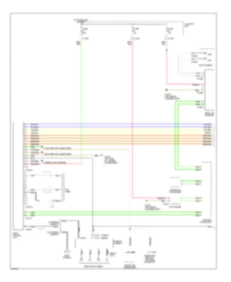 Radio Wiring Diagram with HIFI Radio with RAD2 1 of 2 for BMW 325xi 2006