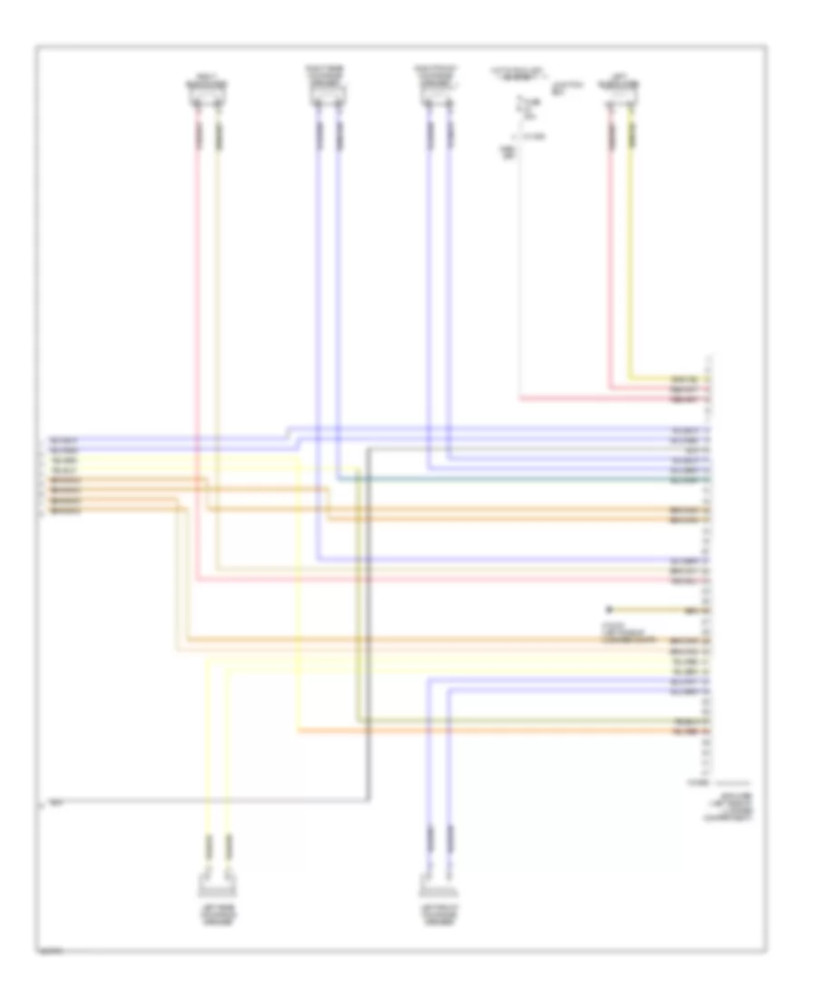 Radio Wiring Diagram with HIFI Radio with RAD2 2 of 2 for BMW 325xi 2006