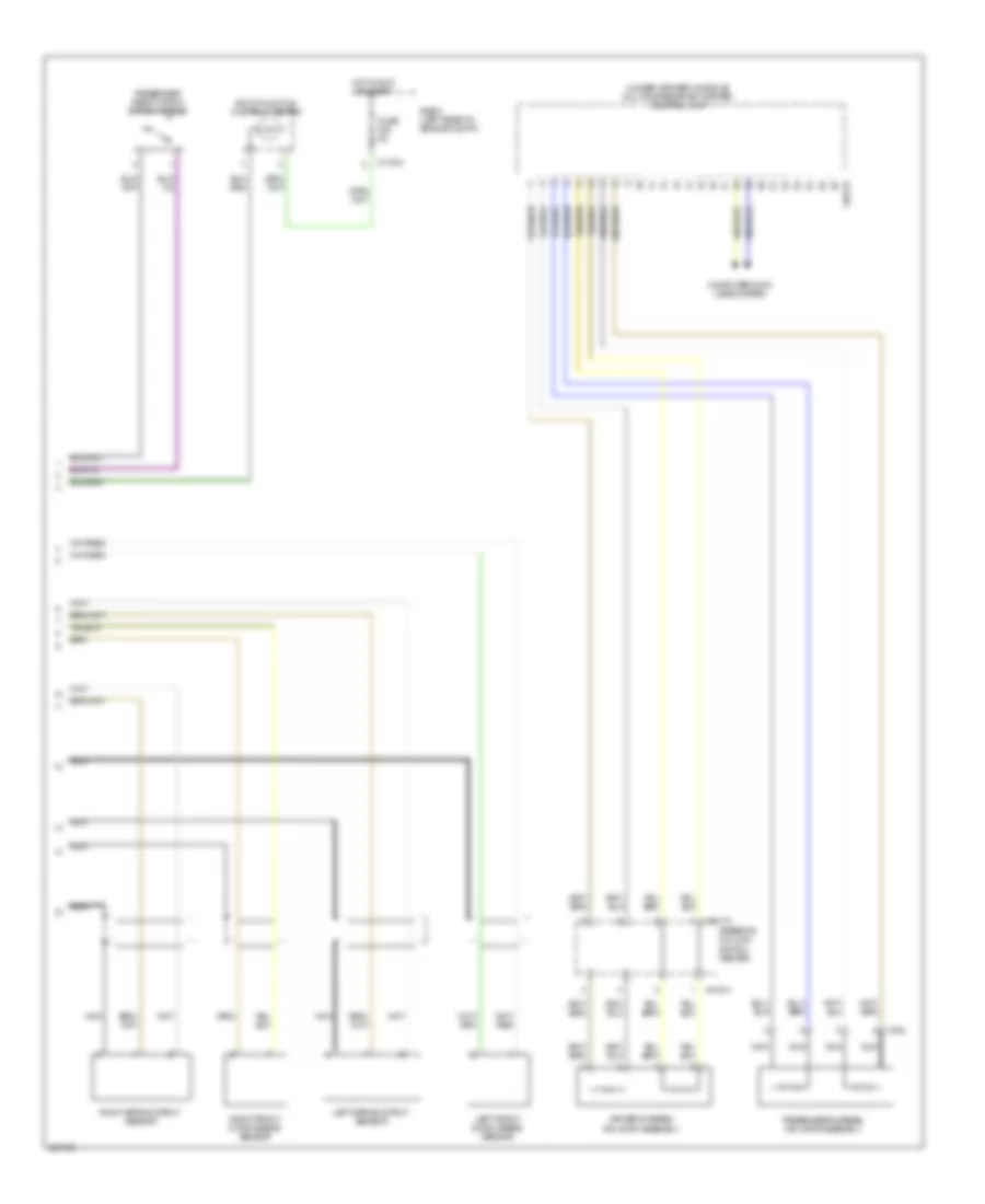 Supplemental Restraints Wiring Diagram (2 of 2) for BMW 325xi 2006