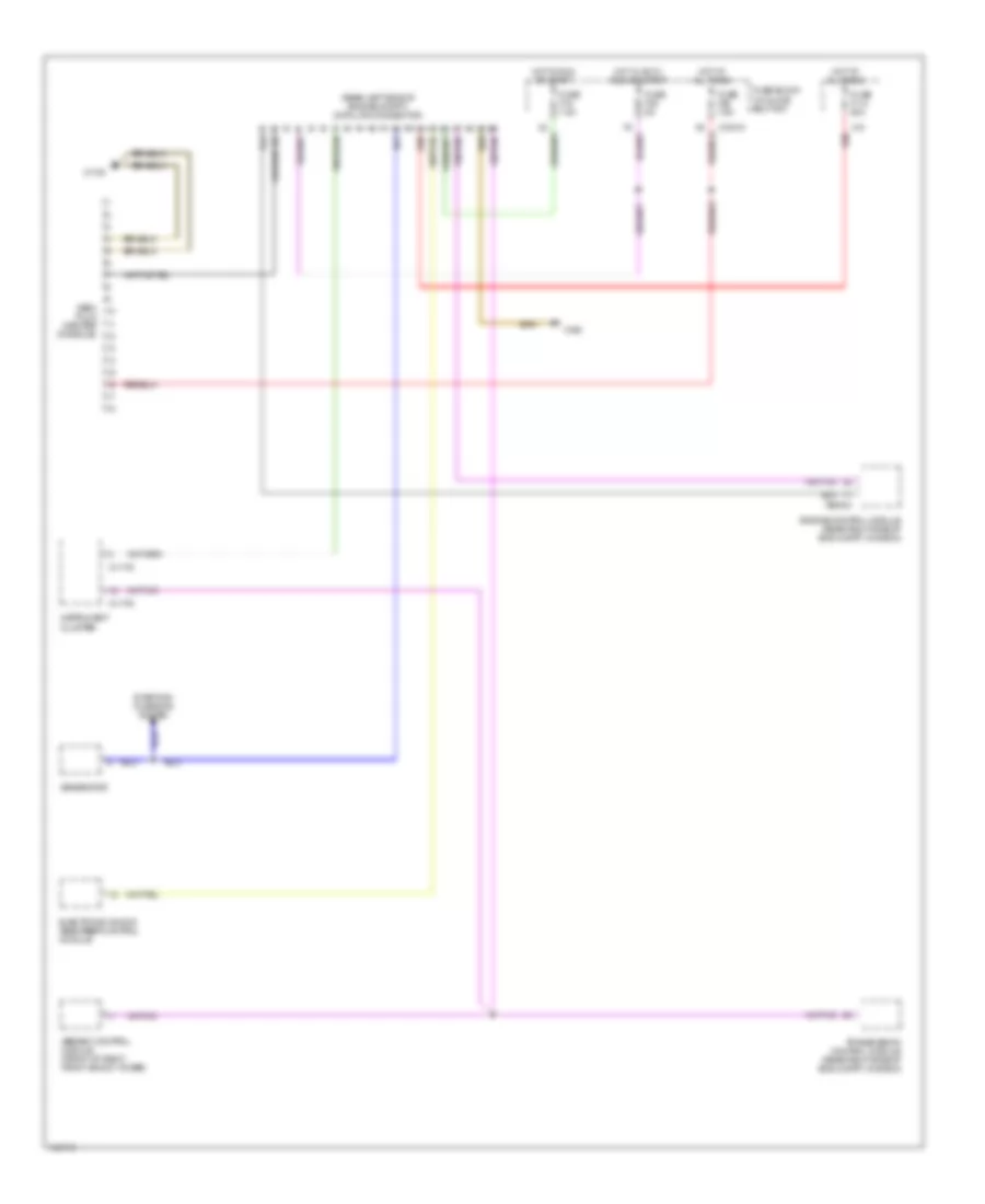 Computer Data Lines Wiring Diagram for BMW 528i 1998