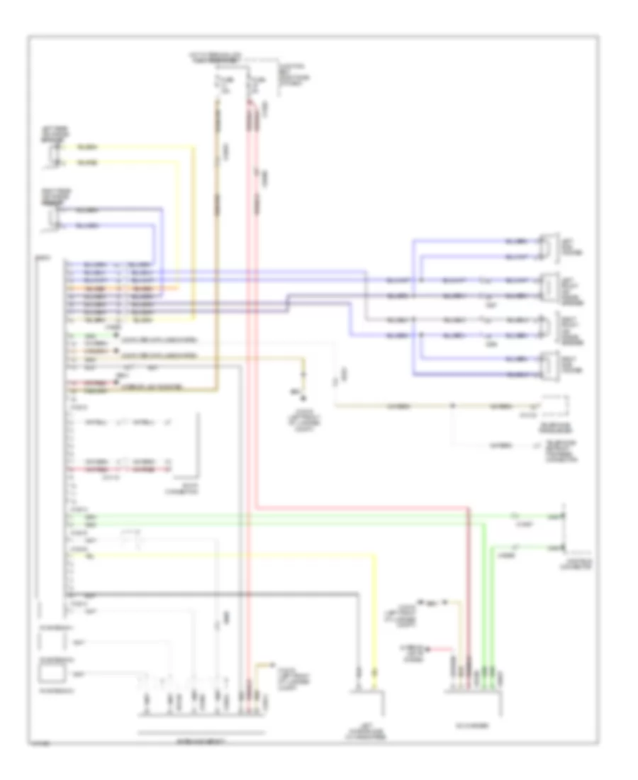 Base Radio Wiring Diagram for BMW Z4 sDrive28i 2014