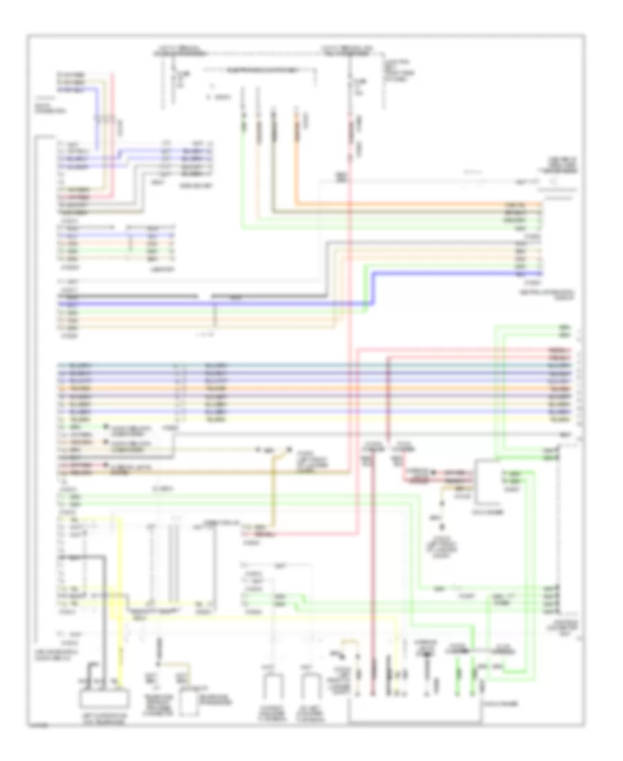 Premium Radio Wiring Diagram, with CIC without Amplifier (1 of 2) for BMW Z4 sDrive28i 2014