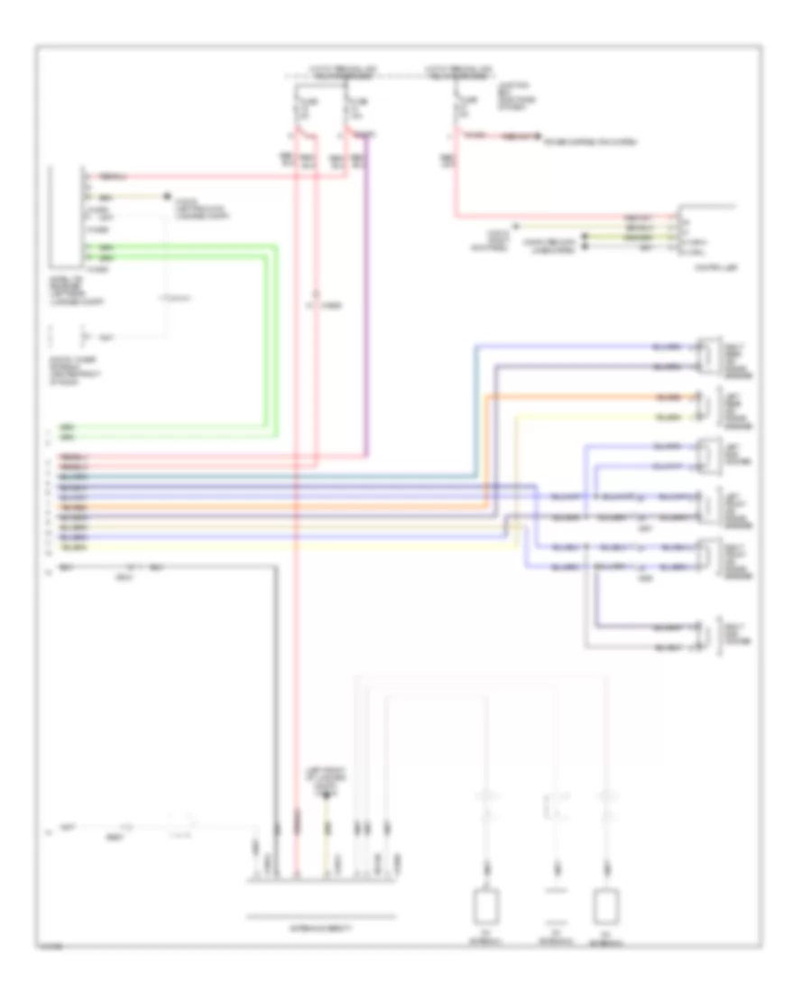 Premium Radio Wiring Diagram, with CIC without Amplifier (2 of 2) for BMW Z4 sDrive28i 2014