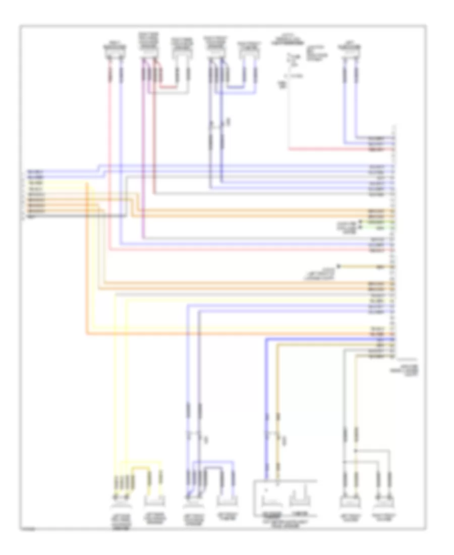 Premium Radio Wiring Diagram, without CIC (2 of 2) for BMW Z4 sDrive28i 2014