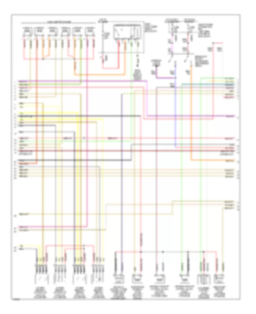 3 0L Engine Performance Wiring Diagram 2 of 3 for BMW M Coupe 2002