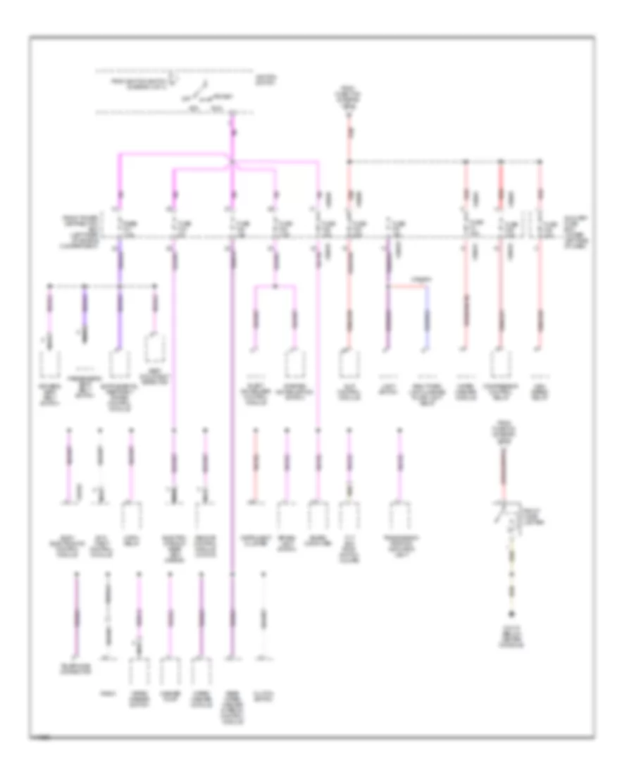 Power Distribution Wiring Diagram M Versions 4 of 4 for BMW M Coupe 2002