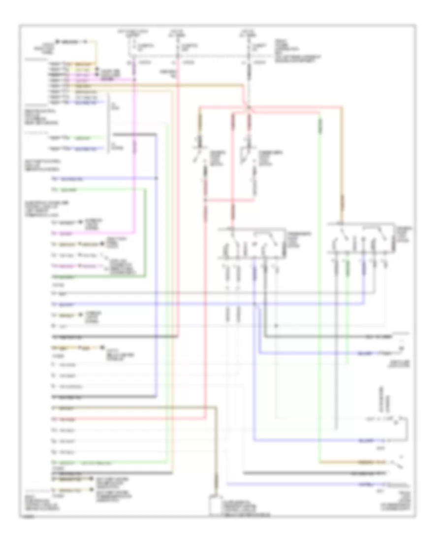 Power Door Locks Wiring Diagram Except M Version Coupe for BMW M Coupe 2002