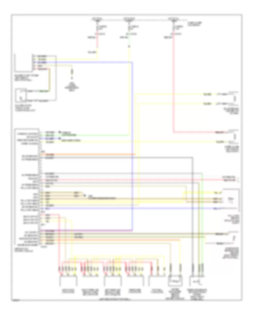 Automatic A C Wiring Diagram 1 of 2 for BMW 330Ci 2006