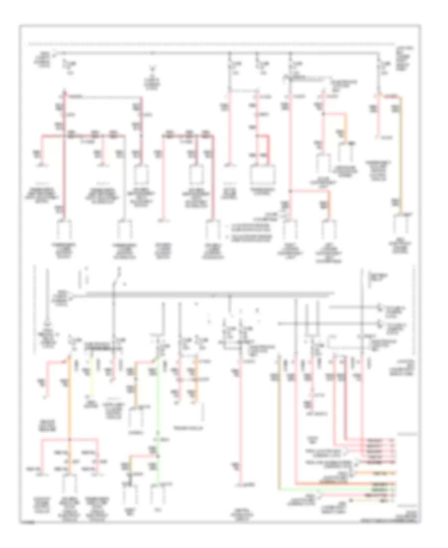 Power Distribution Wiring Diagram, Convertible (5 of 6) for BMW 328i 2013