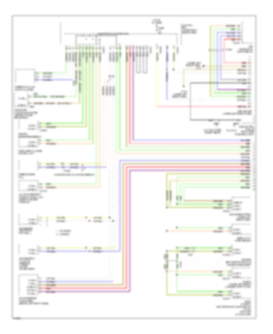 Computer Data Lines Wiring Diagram Convertible 1 of 2 for BMW 328i 2013